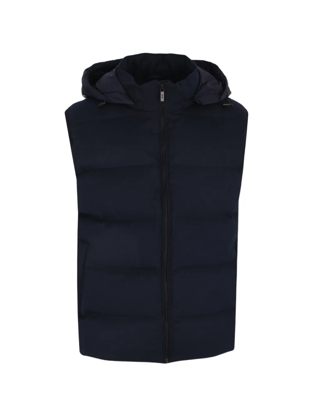 Corneliani hooded gilet - Blu