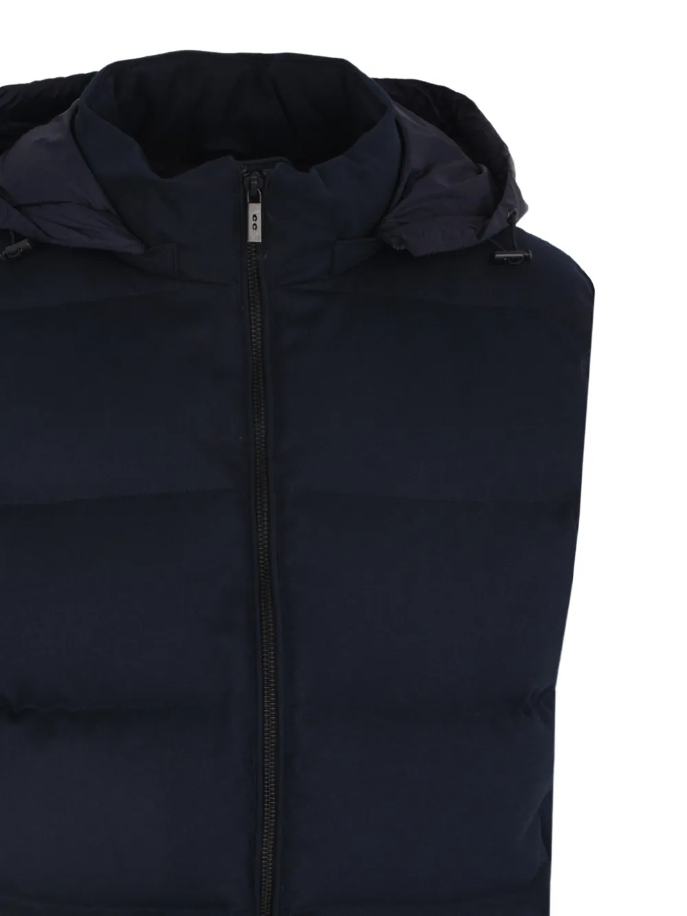Corneliani Bodywarmer met capuchon Blauw