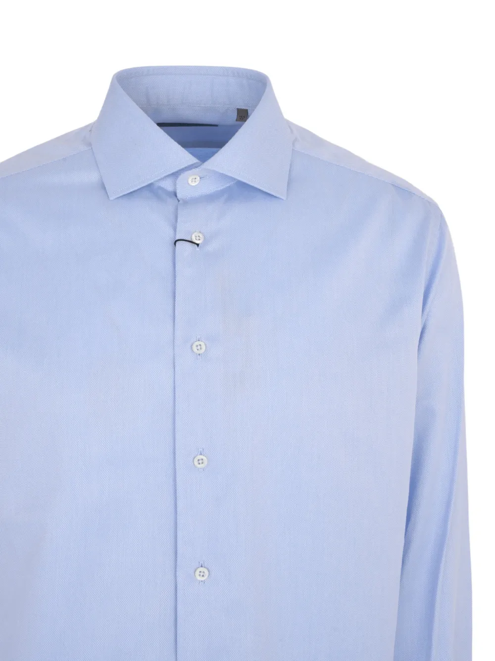 Corneliani Buttoned Shirt In Blue