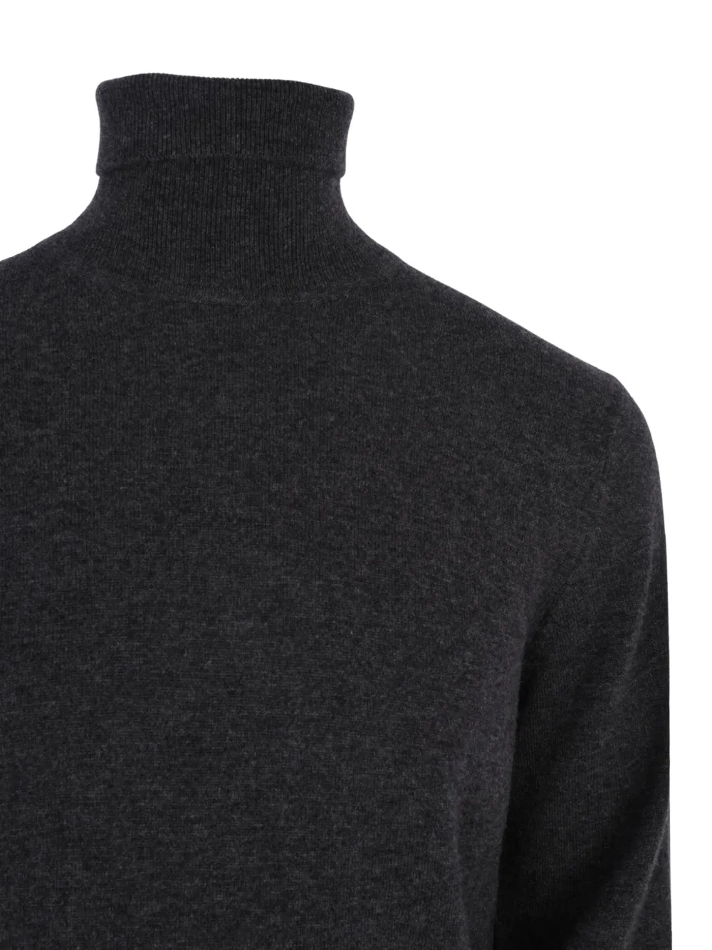 Corneliani Gebreid shirt met col Grijs