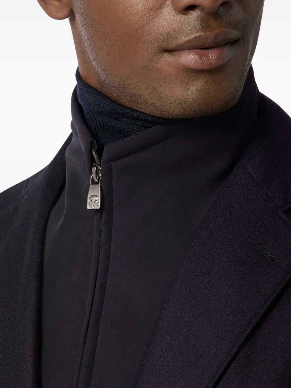 Corneliani Jack met rits Blauw