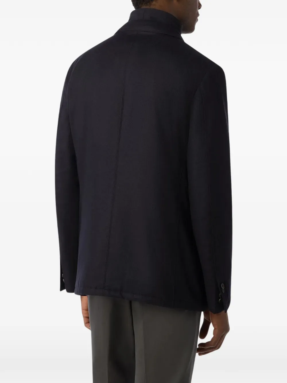 Corneliani Jack met rits Blauw