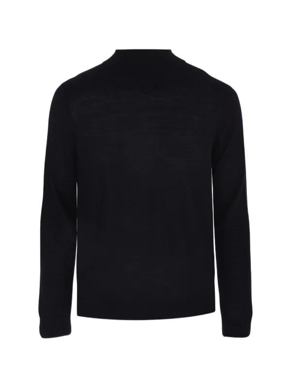Corneliani Knitted Shirt in Blue