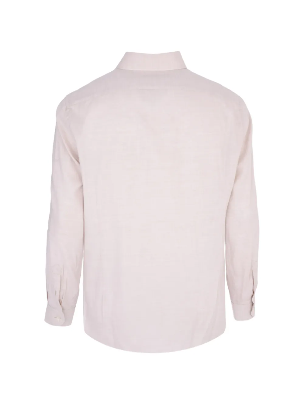 Corneliani Overhemd met gespreide kraag Beige