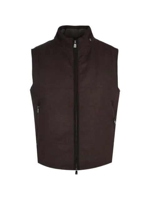 Corneliani zip outdoor waistcoat