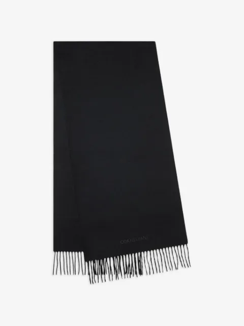 Corneliani fringed scarf