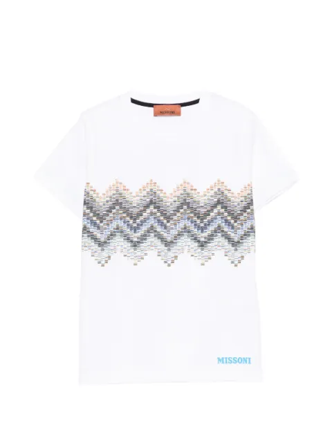 Missoni Kids zigzag T-shirt