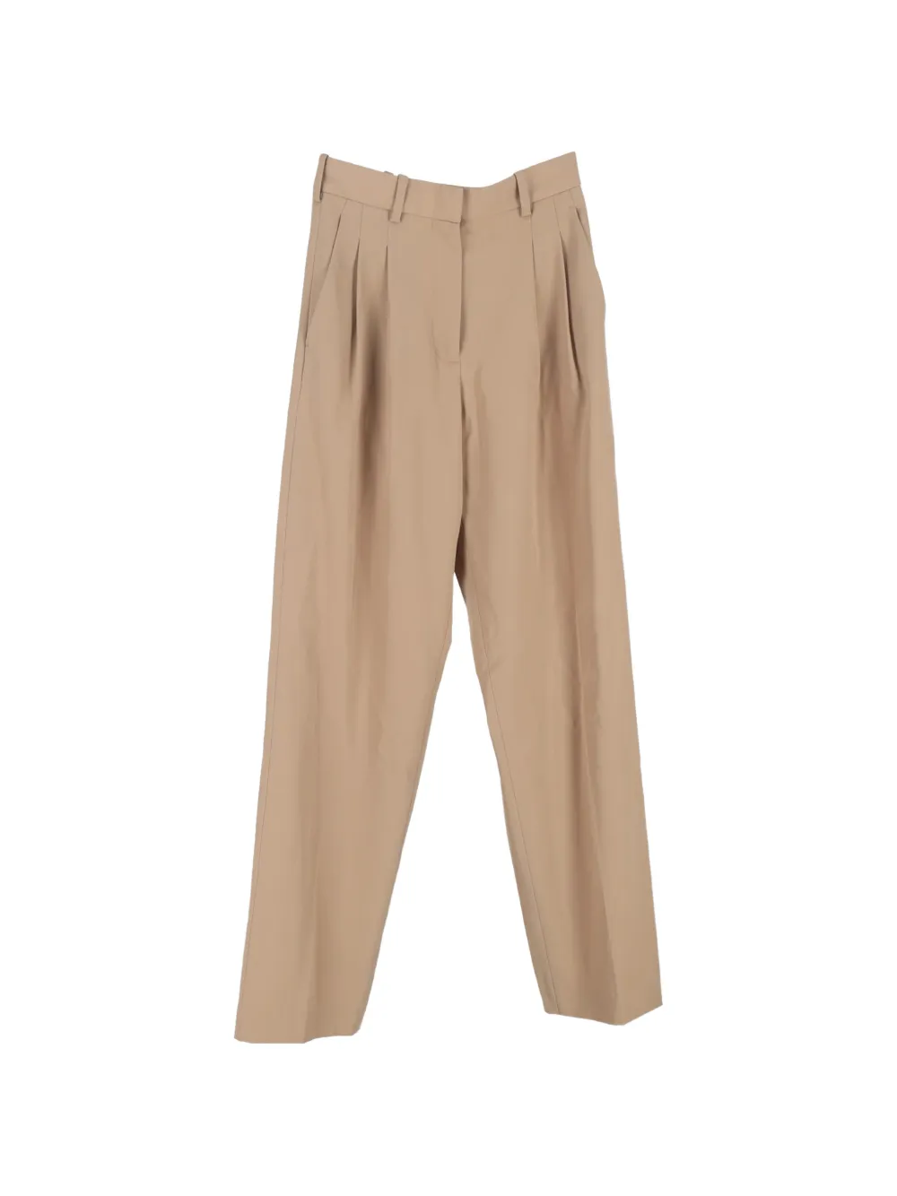 Stella McCartney Pre-Owned pleated tapered trousers - Toni neutri