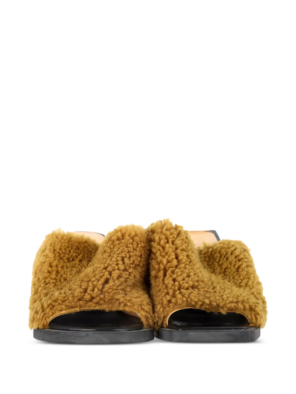  Jacquemus Pre-owned Les Carrés Ronds Mules - Brown 