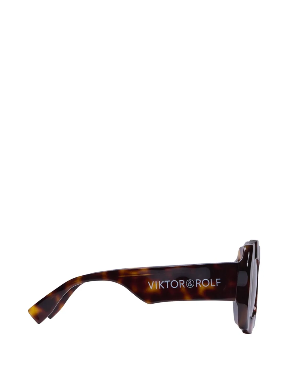  Viktor & Rolf Logo-detail Sunglasses - Brown 
