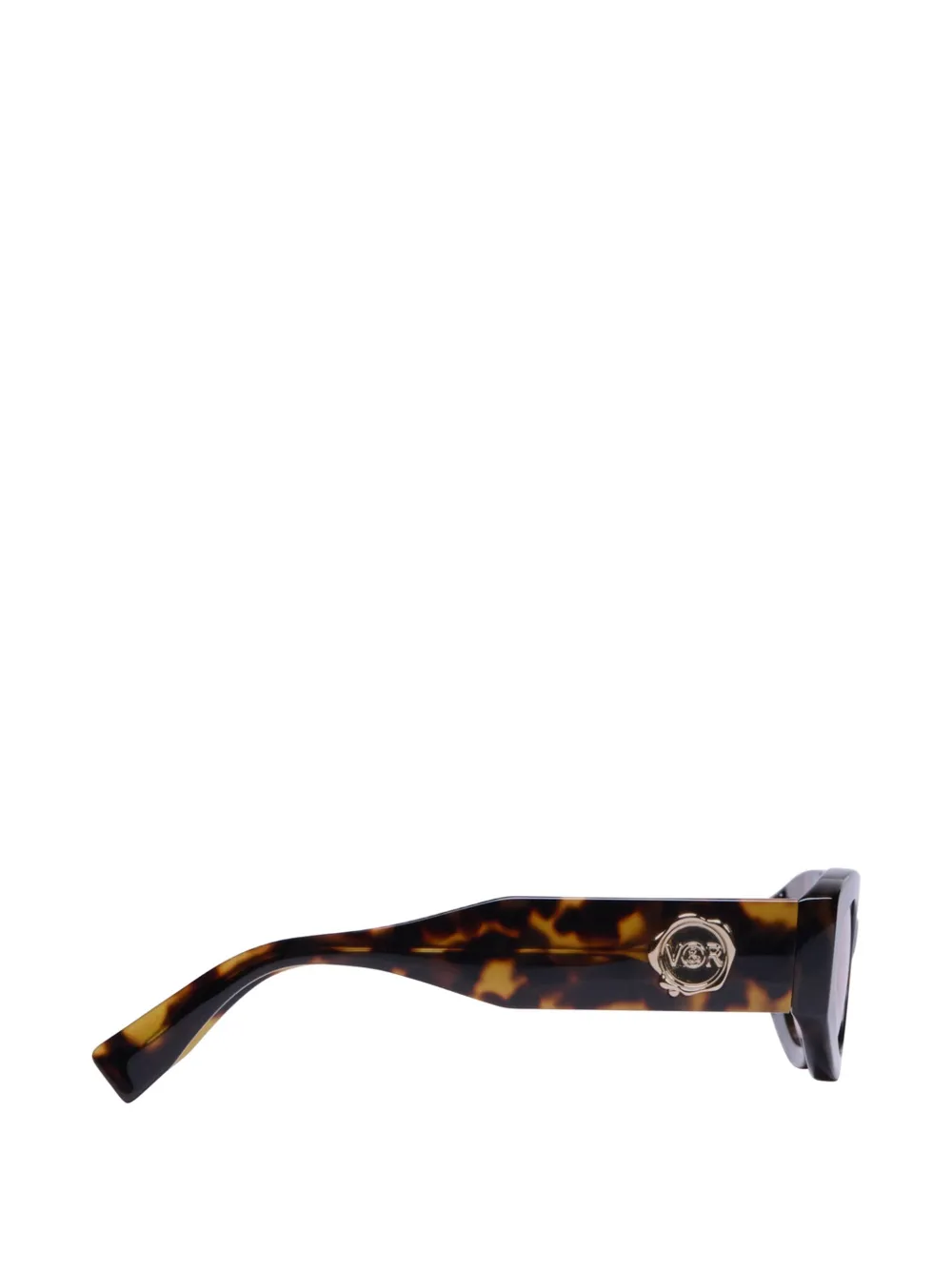  Viktor & Rolf Oval-frame Sunglasses - Brown 