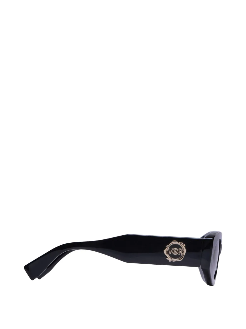  Viktor & Rolf Oval-frame Sunglasses - Black 