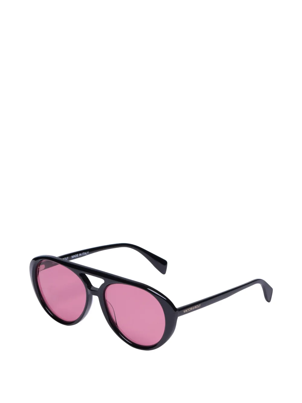  Viktor & Rolf Pilot-frame Sunglasses - Black 