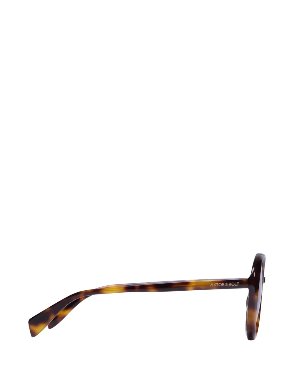  Viktor & Rolf Pilot-frame Sunglasses - Brown 