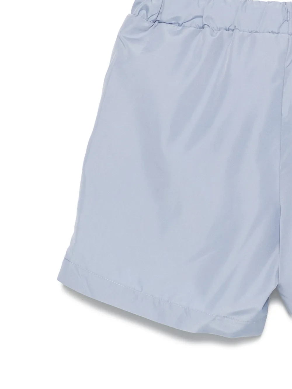  Etro Kids Embroidered Swim Shorts - Blue 