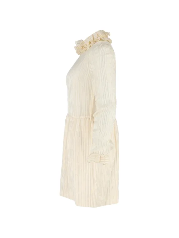 saint laurent white mini dress Saint Laurent
