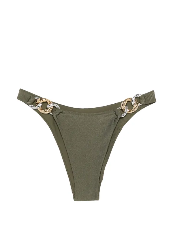 Simkhai Athens Bikini Bottoms in Green