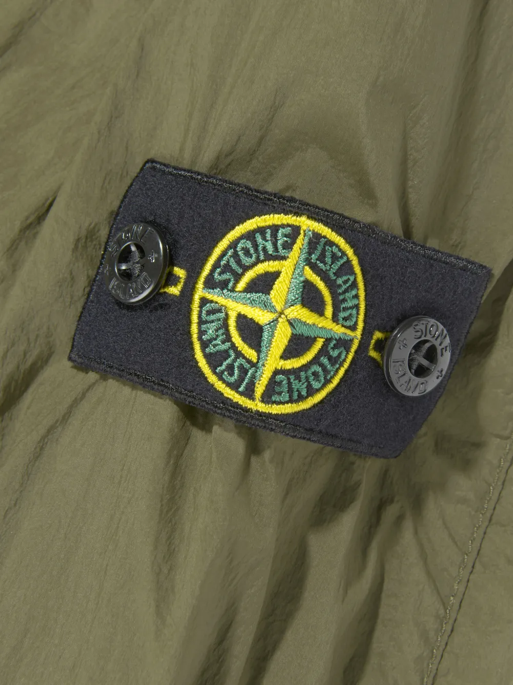 Stone Island Junior Jack met capuchon Groen