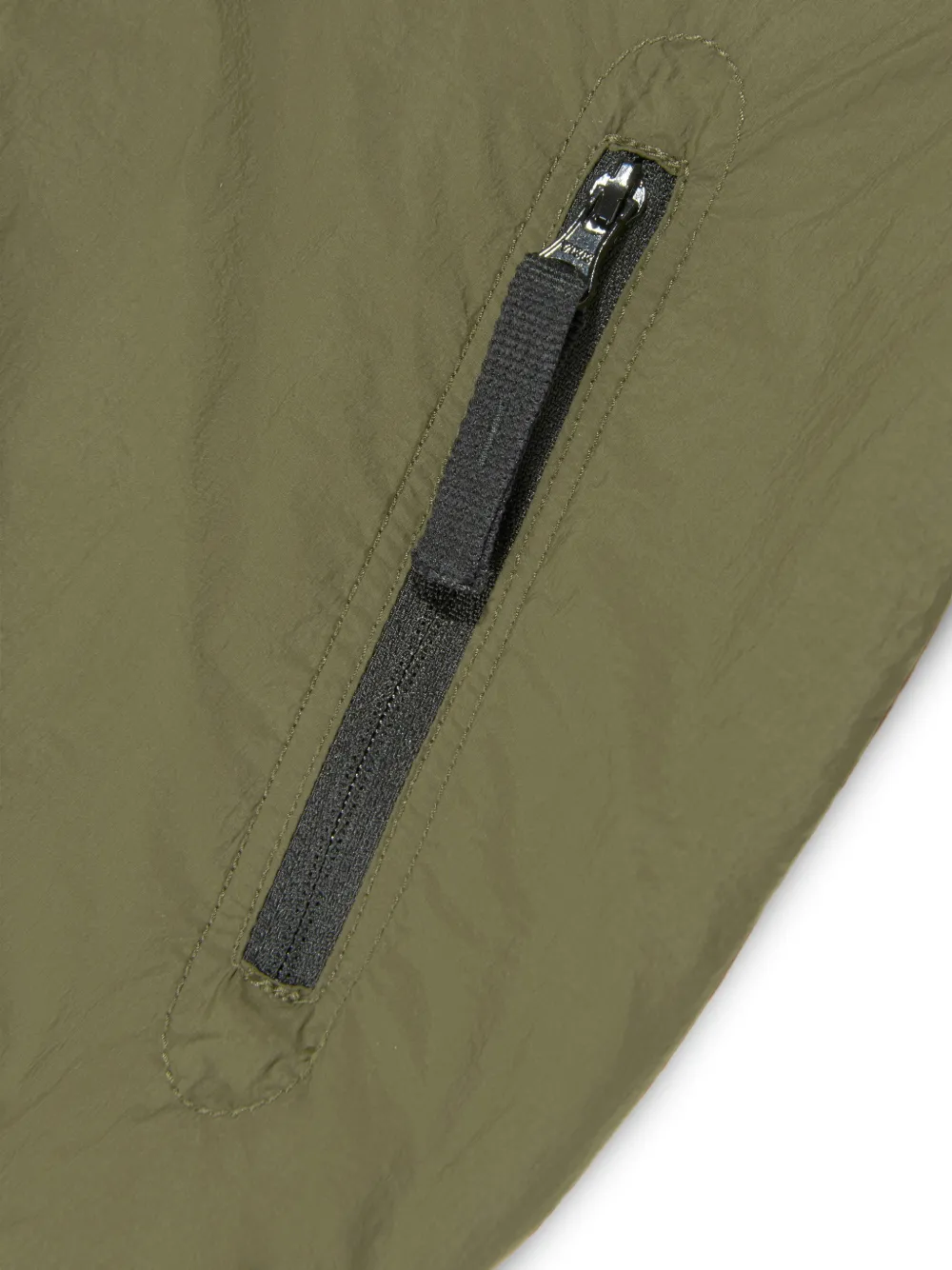  Stone Island Junior Hooded Logo-patch Jacket - Green 