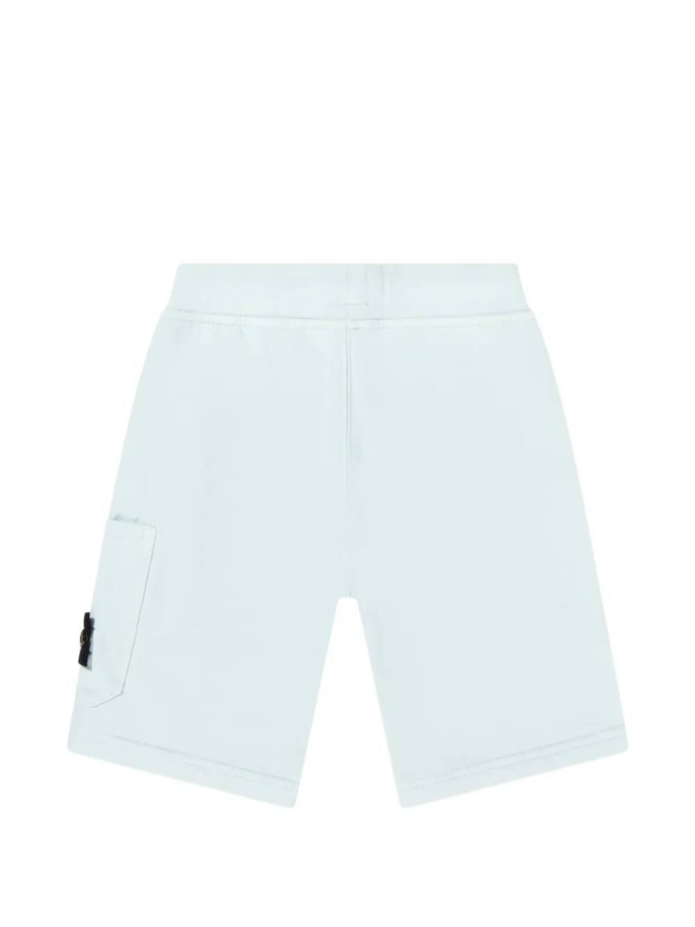  Stone Island Junior Compass-patch Shorts - Blue 