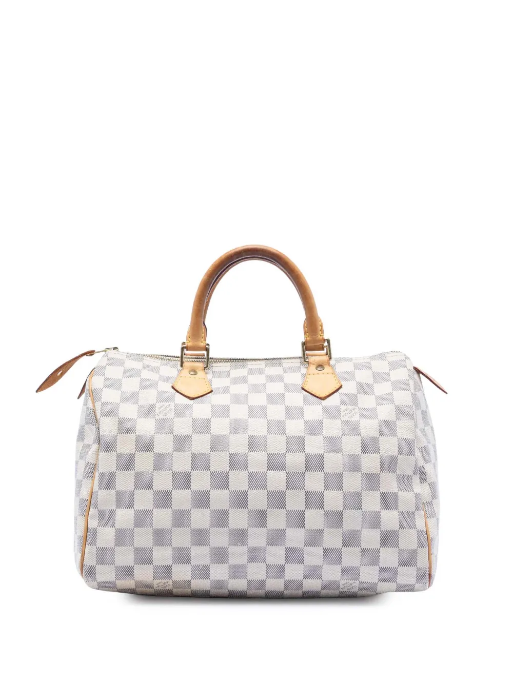 Louis Vuitton Pre-Owned 2008 Damier Azur Speedy 30 boston bag - Bianco