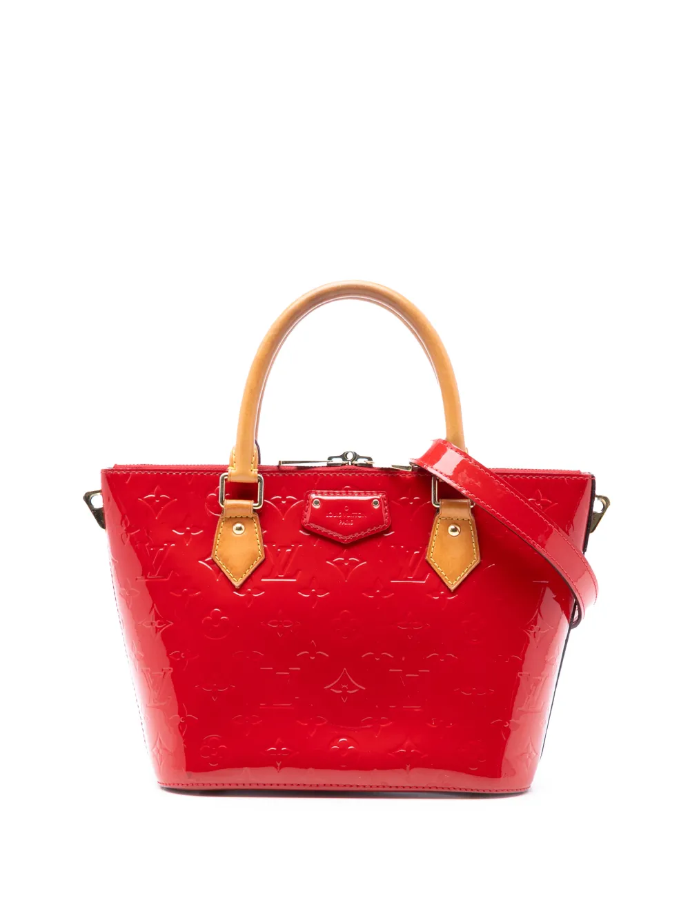 Louis Vuitton Pre-Owned 2014 Monogram Vernis Montebello PM satchel - Rot
