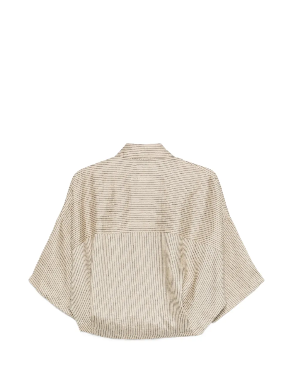  Alysi Striped Blouse - Neutrals 