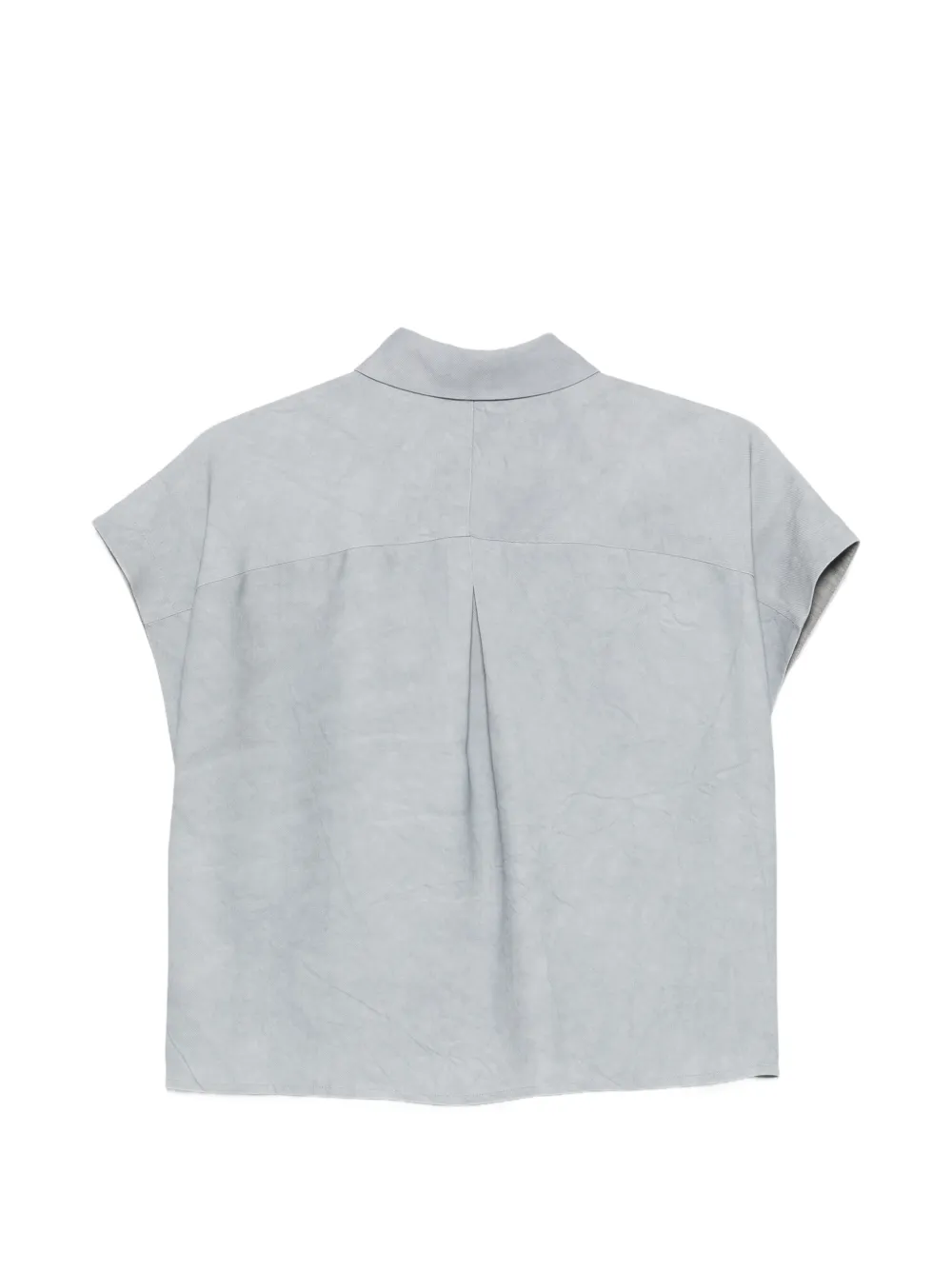  Alysi Buttoned Blouse - Blue 