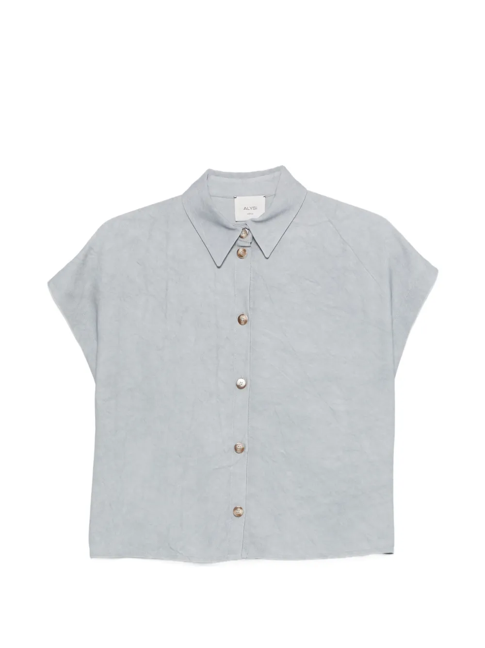 Alysi buttoned blouse - Blu