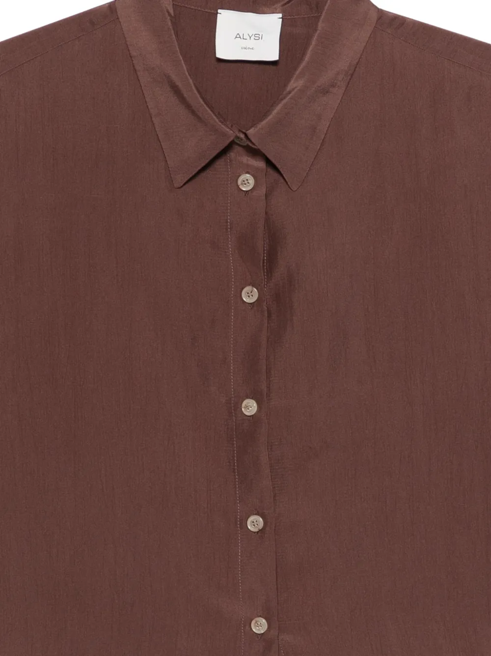  Alysi Buttoned Shirt - Brown 