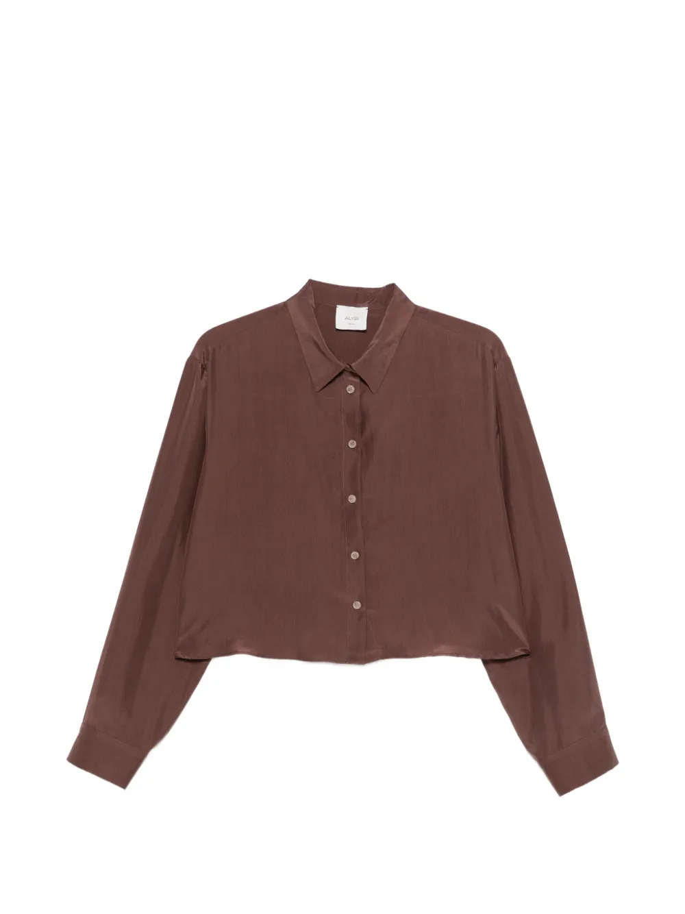 Alysi buttoned shirt - Marrone