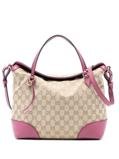 Gucci Pre-Owned 2016-2026 Medium GG Canvas Bree satchel