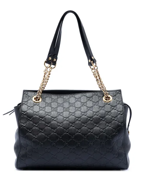 Gucci Pre-Owned 2016-2026 Medium Guccissima Soft shoulder bag