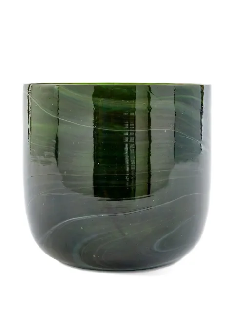 POLSPOTTEN small marble glass vase