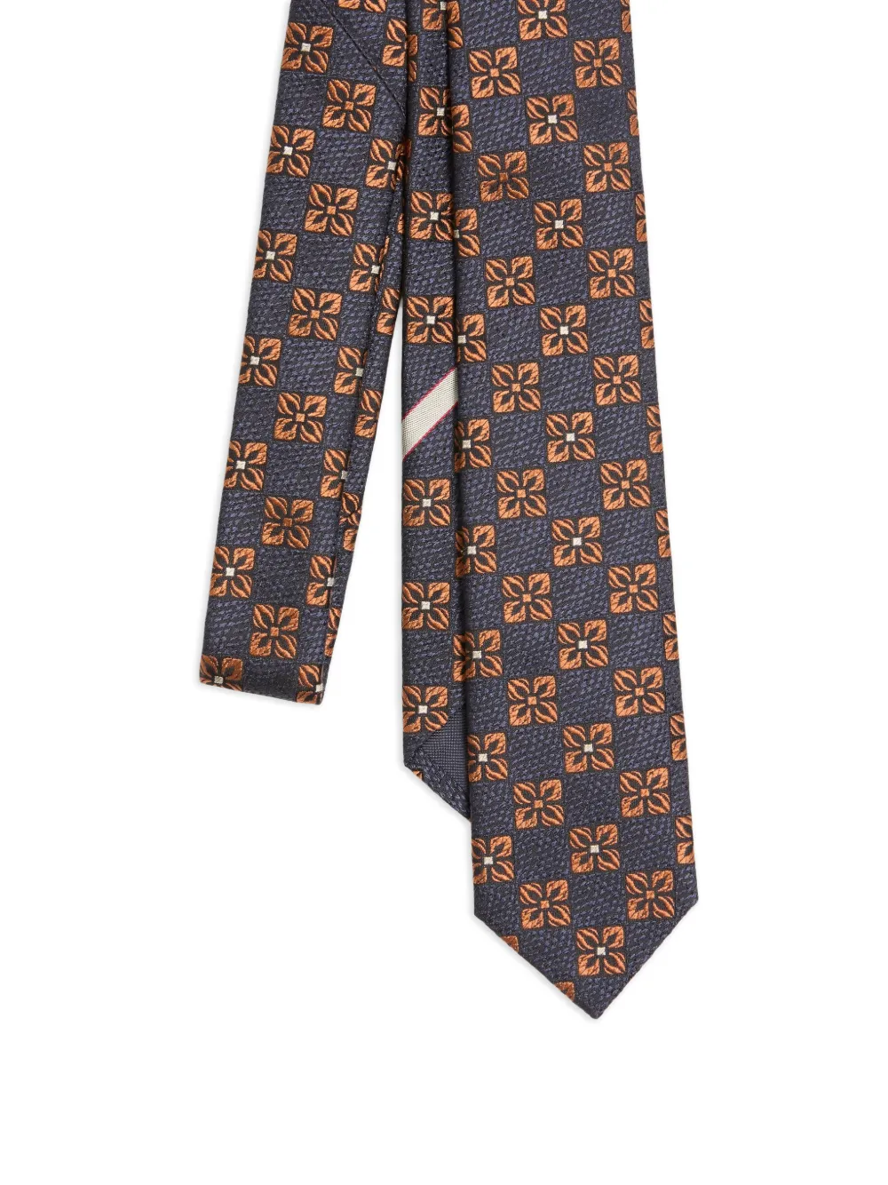 Valentino Garavani Valentie zijden jacquard stropdas met design Blauw
