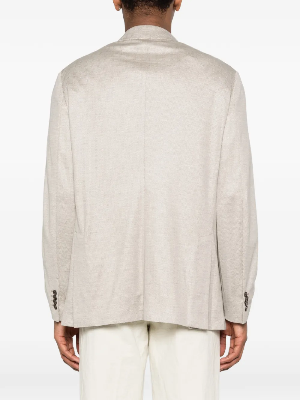 Brioni Blazer met knoopsluiting Beige