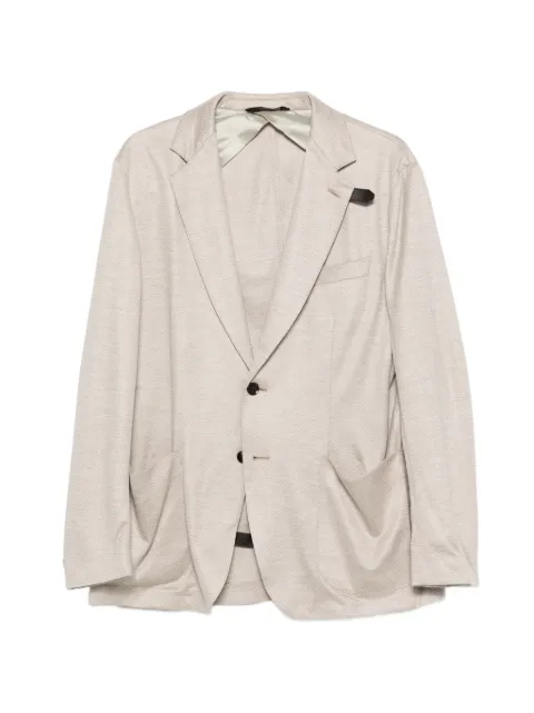 Brioni button-fastening blazer