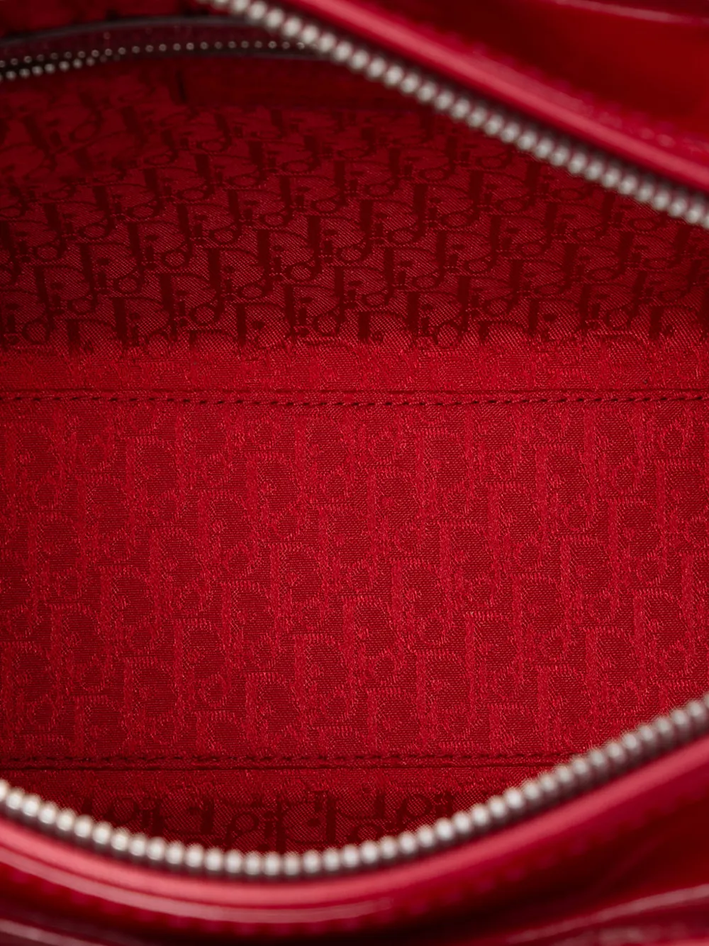 2010 Large Patent Cannage Lady Dior Satchel