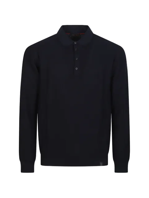 Fay long-sleeves polo shirt