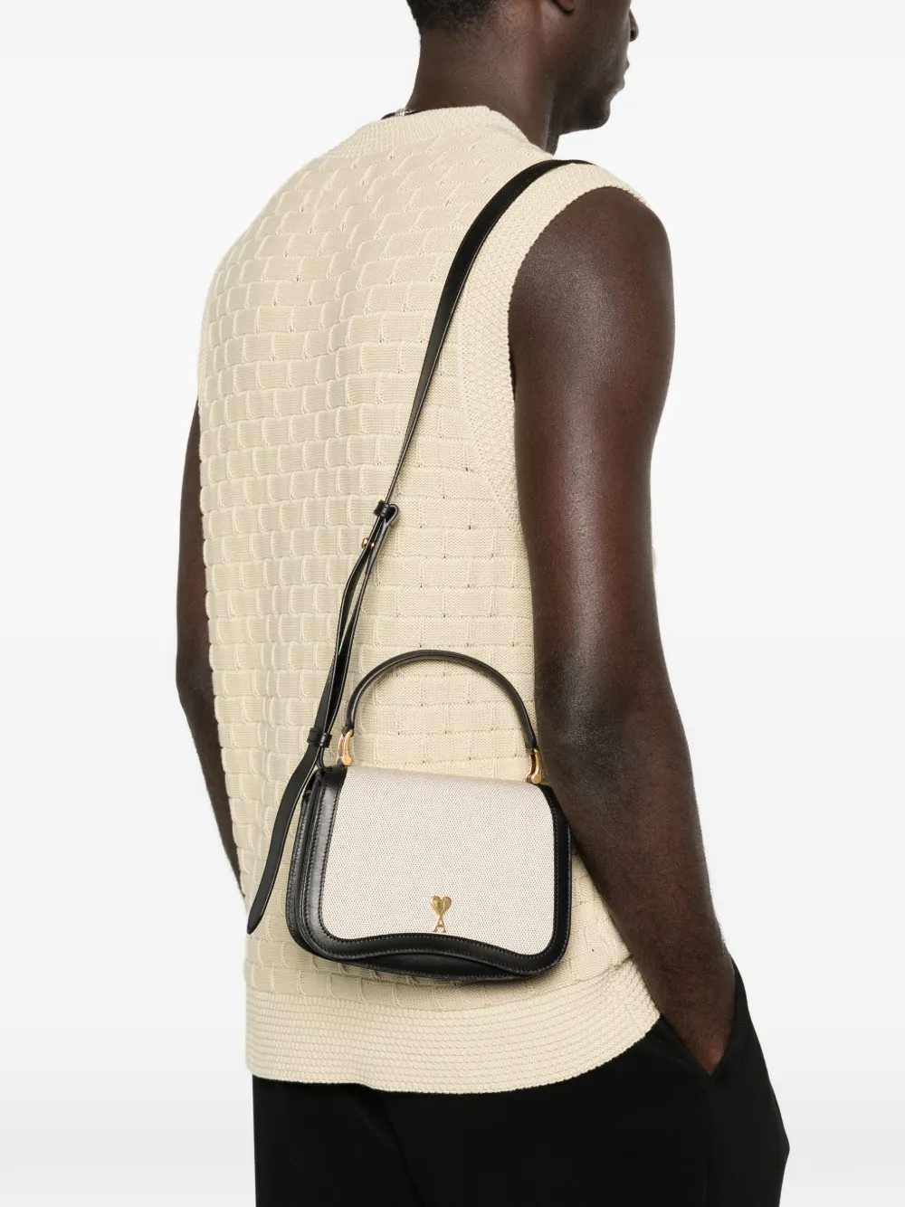 AMI Paris 顶置手柄细节手提包 | 迷你包袋