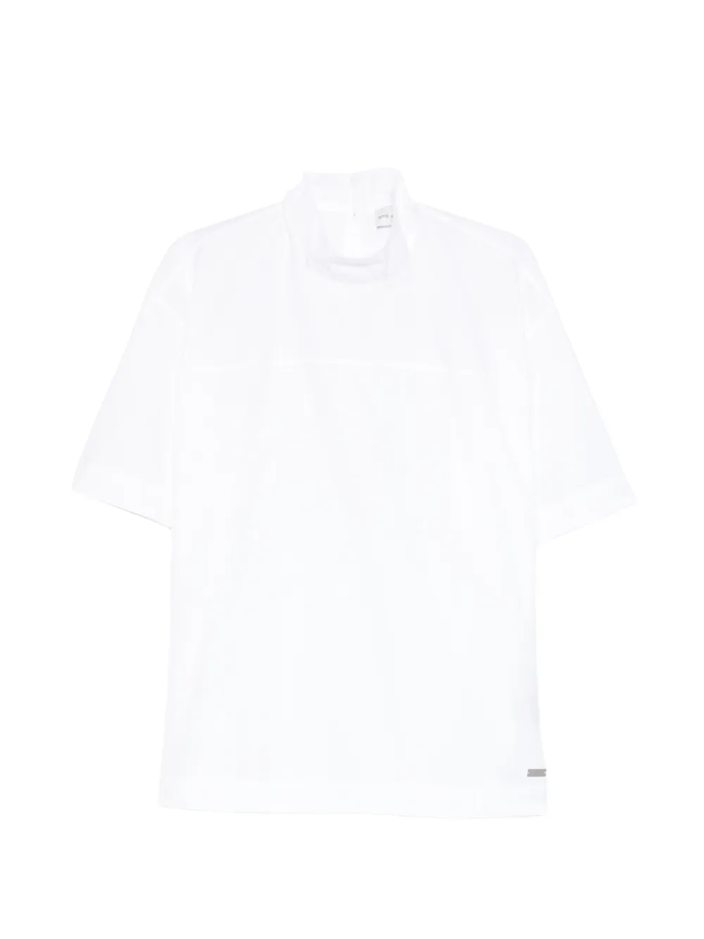 AMI Paris high neck T-shirt - White