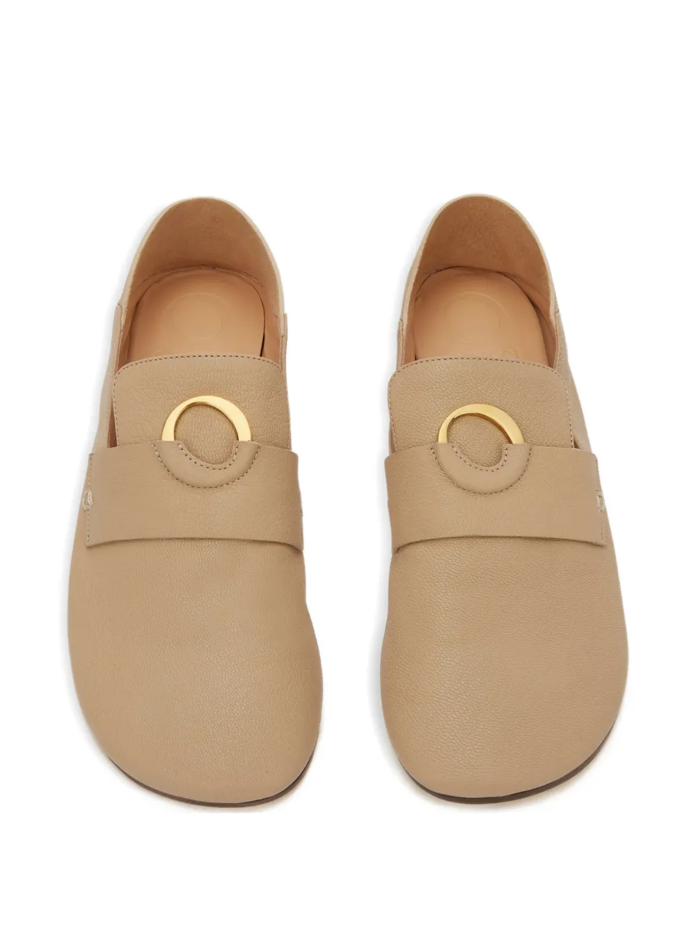 Odissì Kali leren loafers Beige