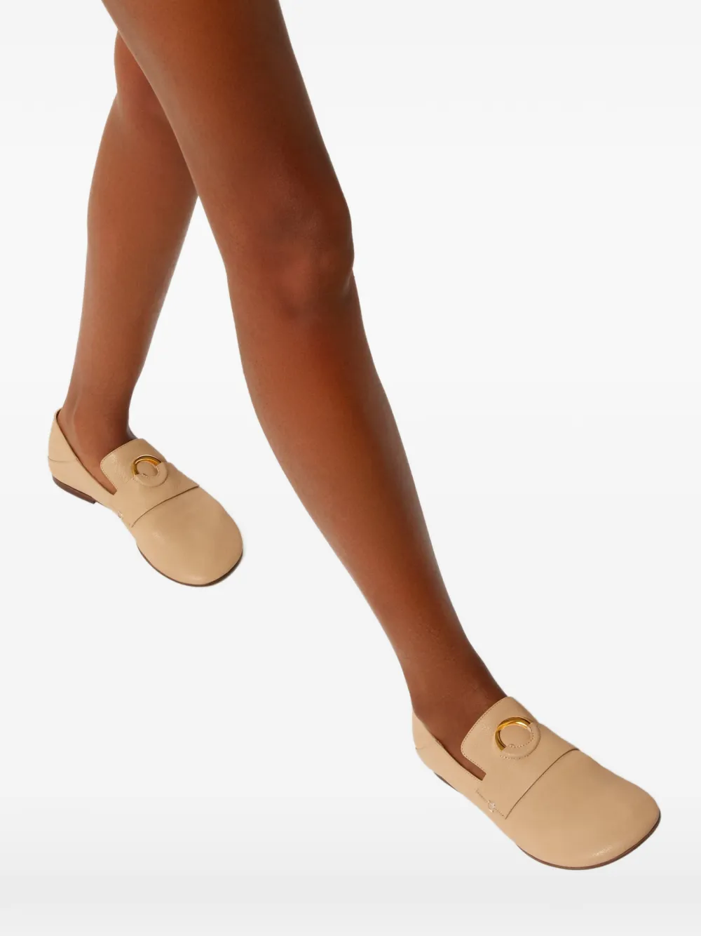 Odissì Kali leren loafers Beige