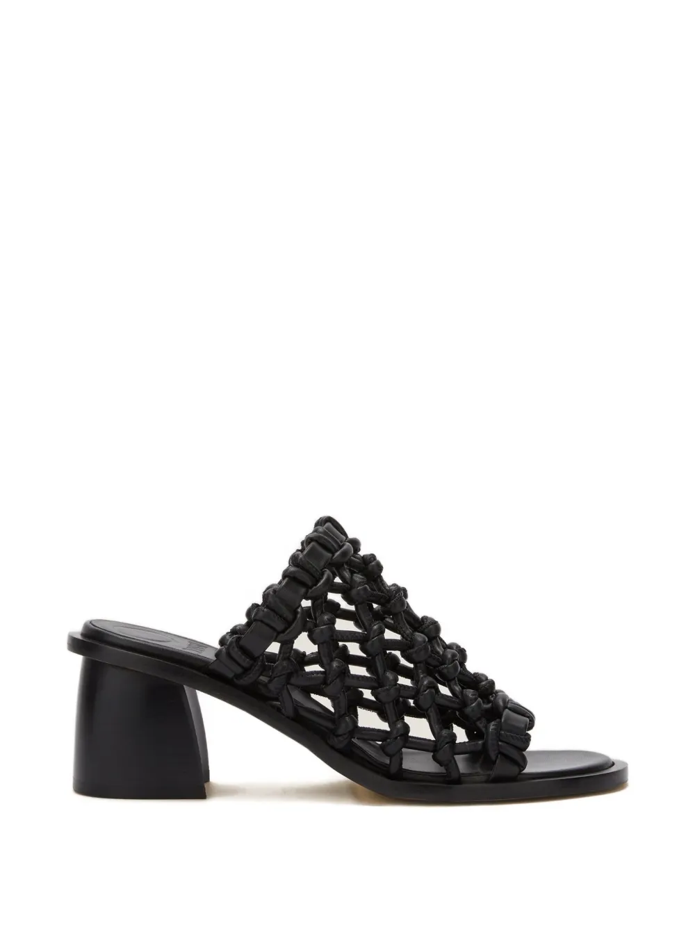 Odissì Nour braided-vamp sandals - Nero
