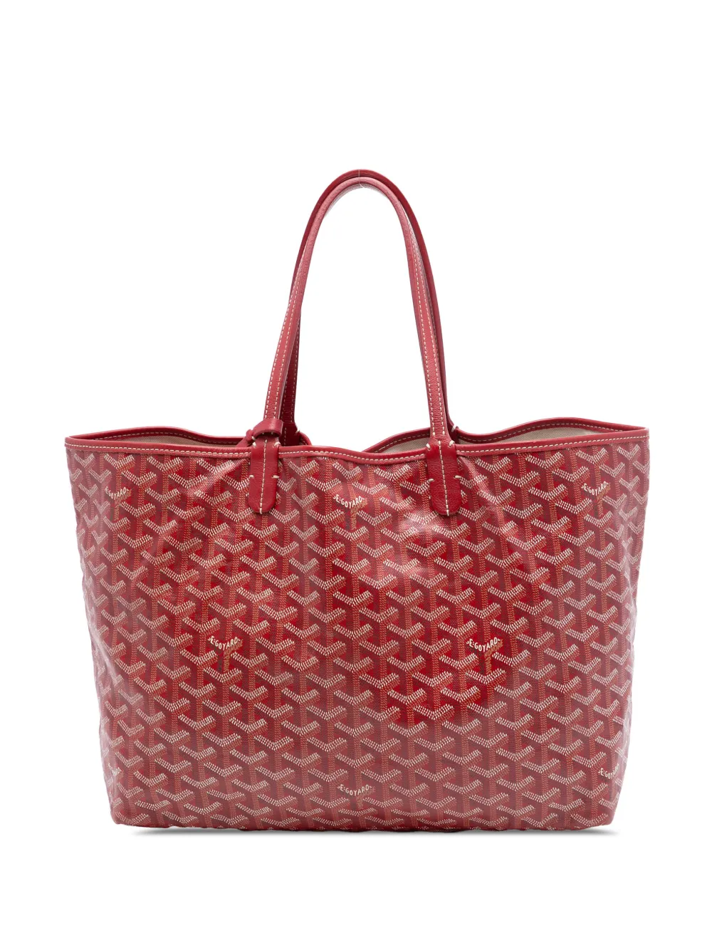 Goyard Pre-Owned 2018 Goyardine Saint Louis PM tote bag - Rosso
