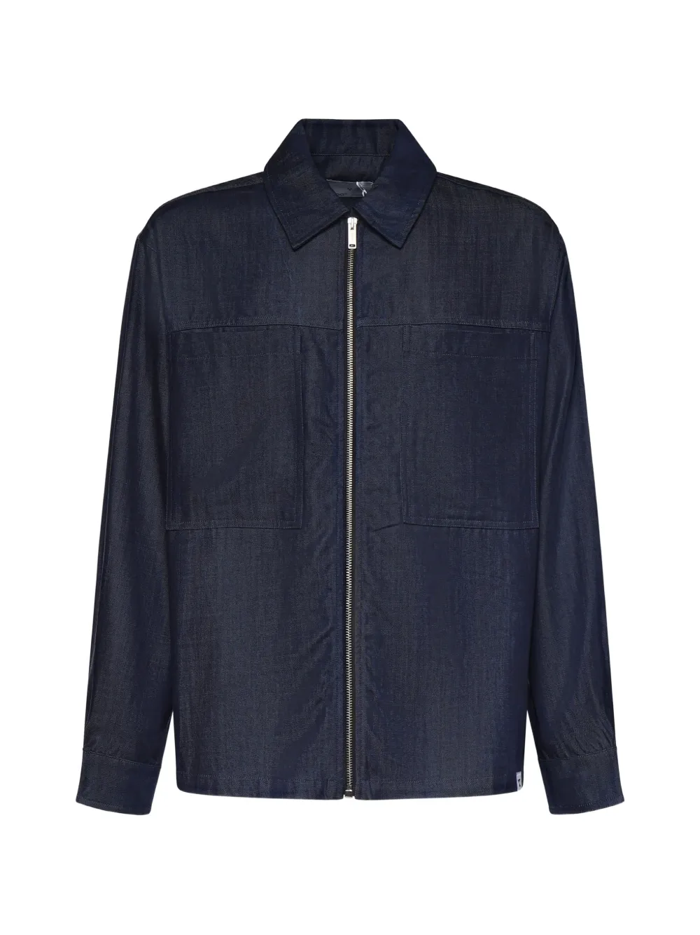 WOC zip-up shirt - Blau
