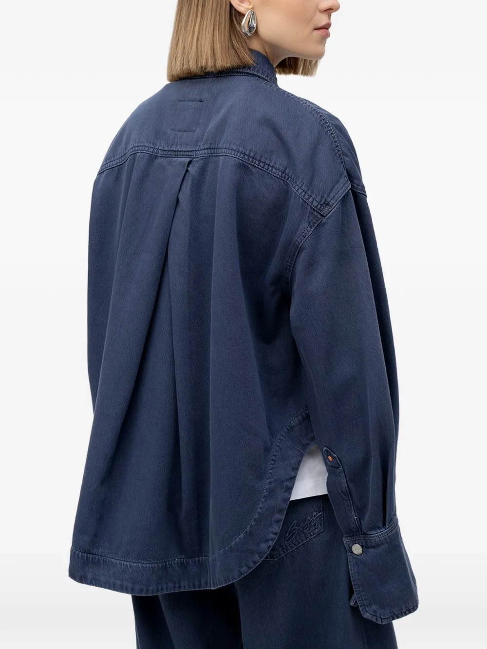  Boss Button-up Shirt - Blue 