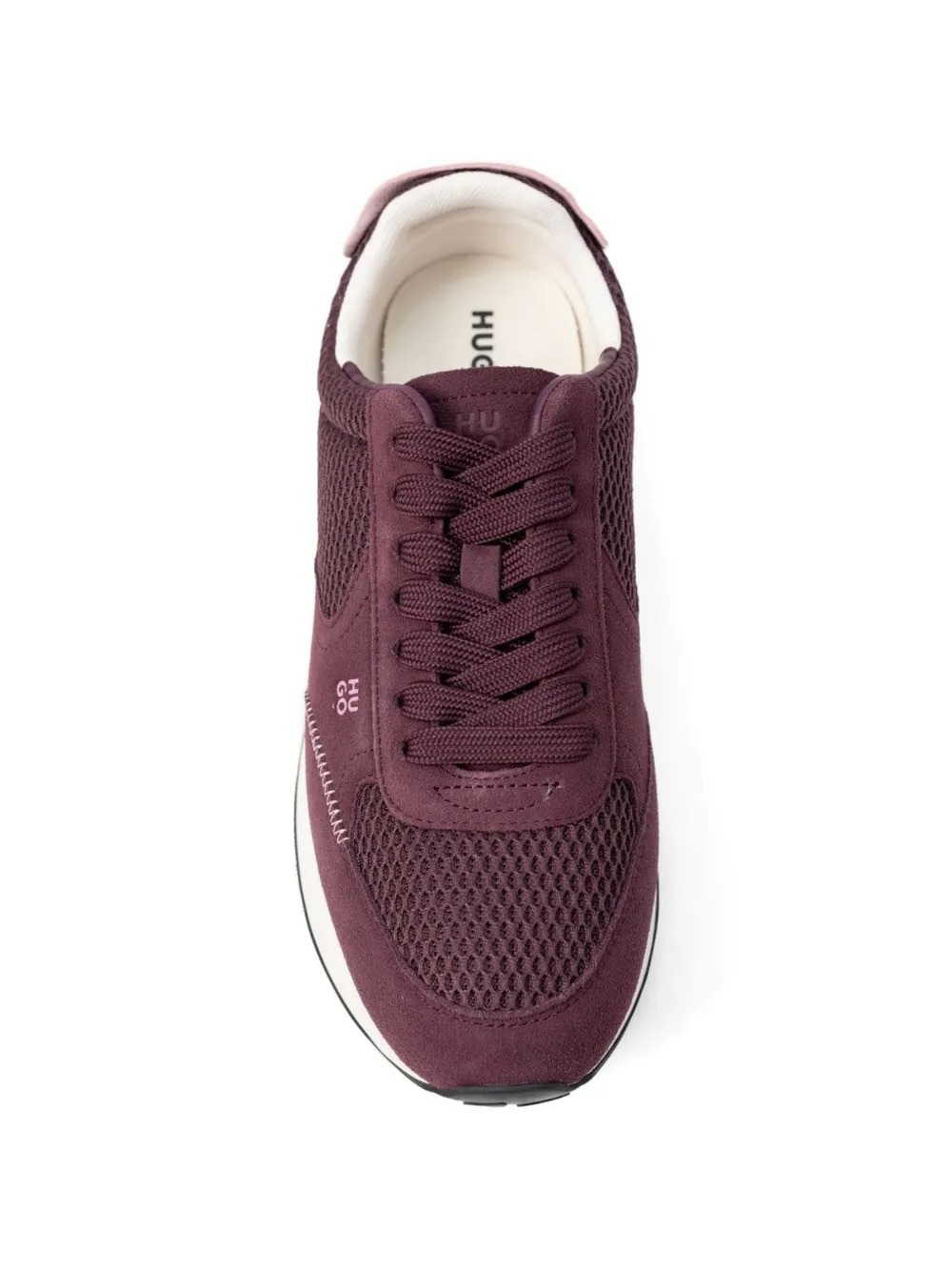 HUGO Sneakers met logo Paars