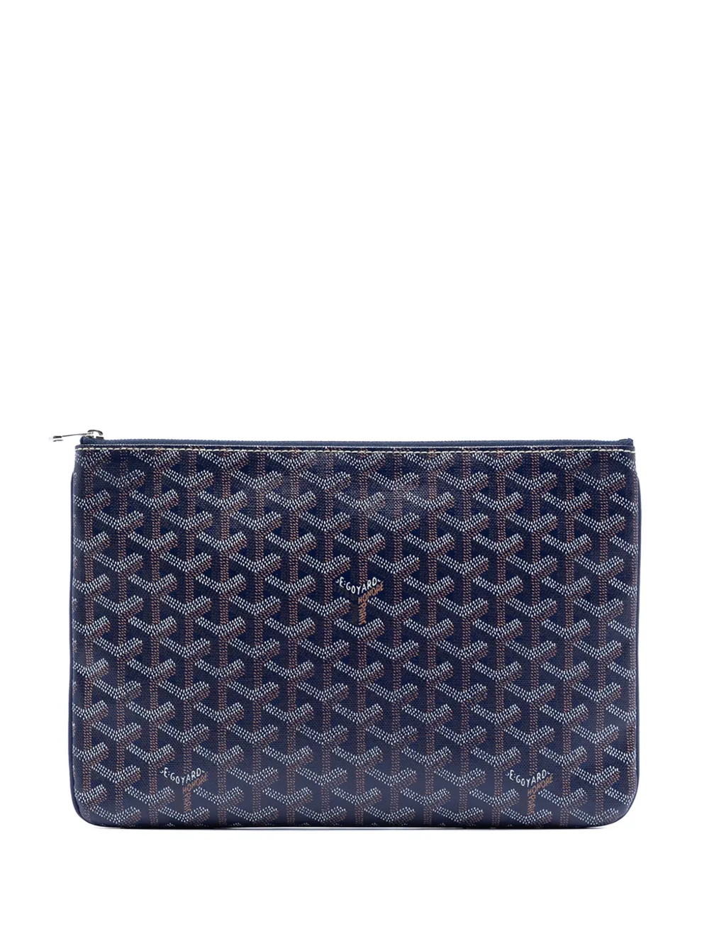 Goyard Pre-Owned 2010-2025 Goyardine Senat MM clutch bag - Blu