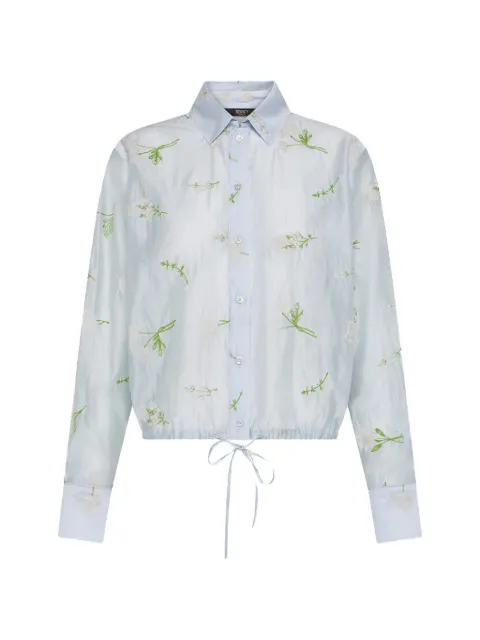Seventy embroidered long-sleeve shirt